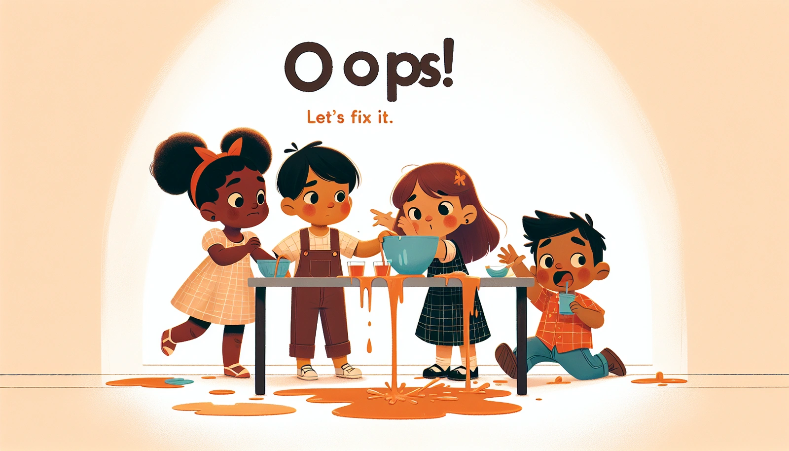 Oops! Let's Fix It Together - A Social Story