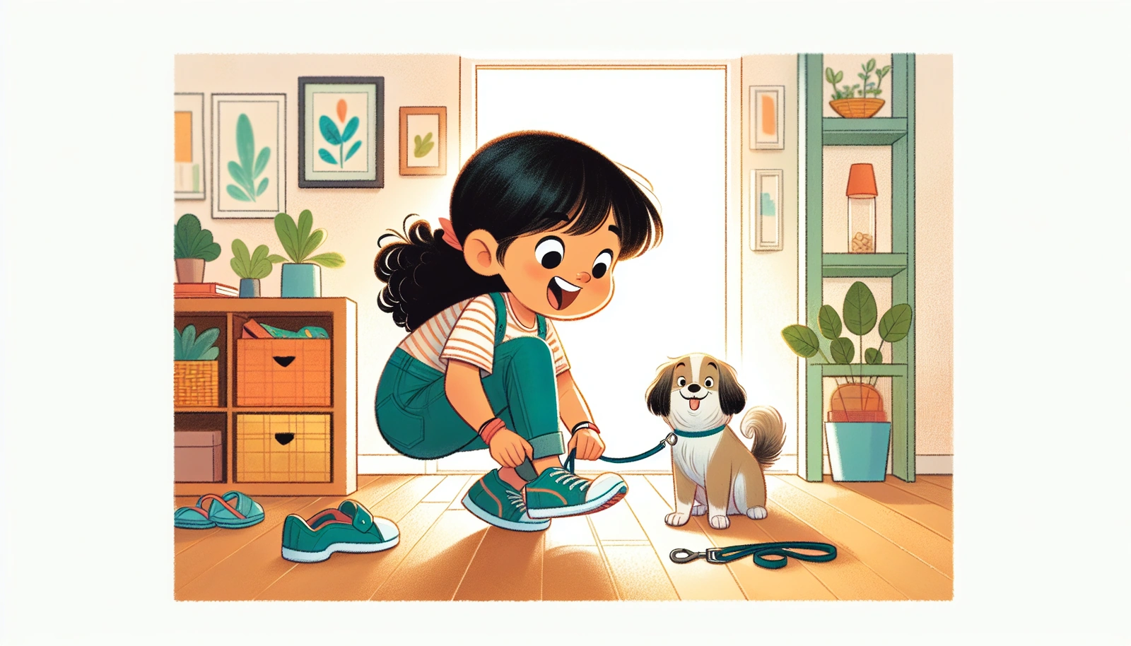 Taking My Dog for a Fun Walk - Social Story PDF