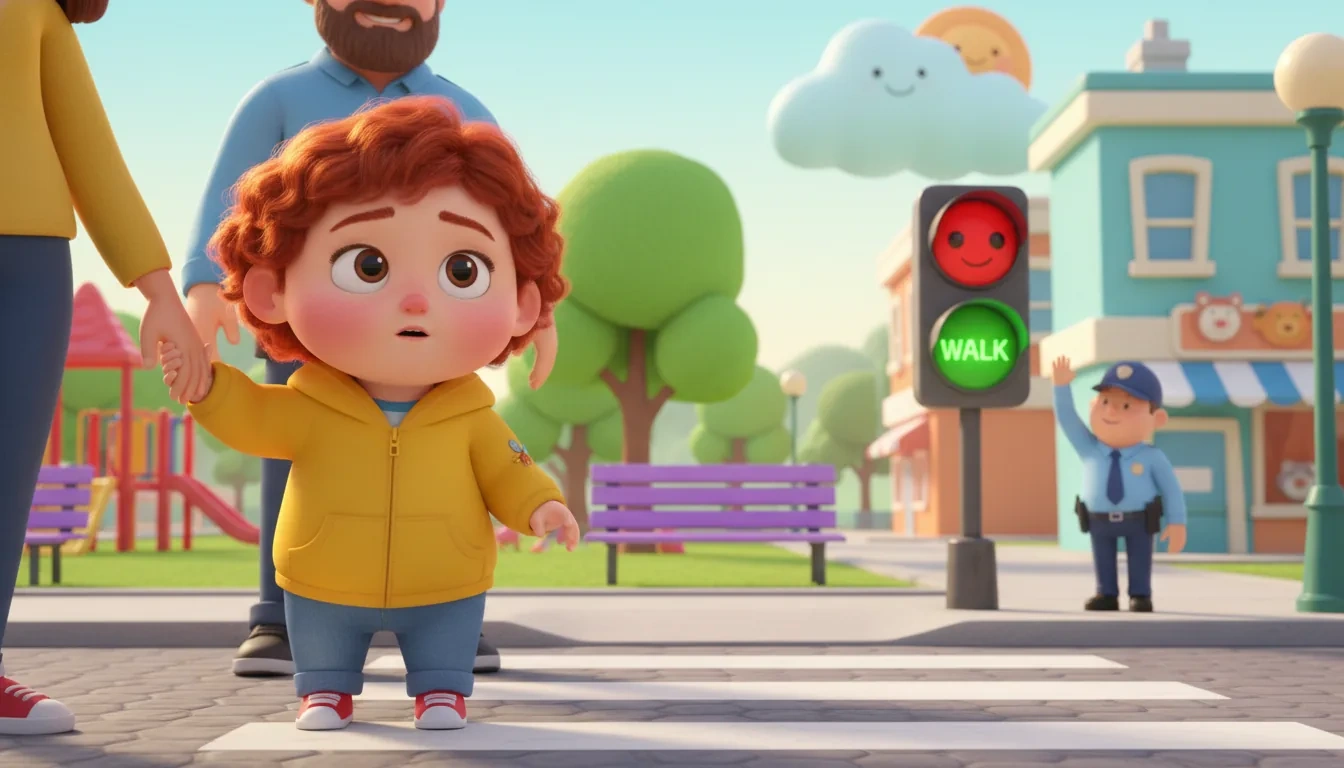 Ember Learns to Stay Safe on the Street