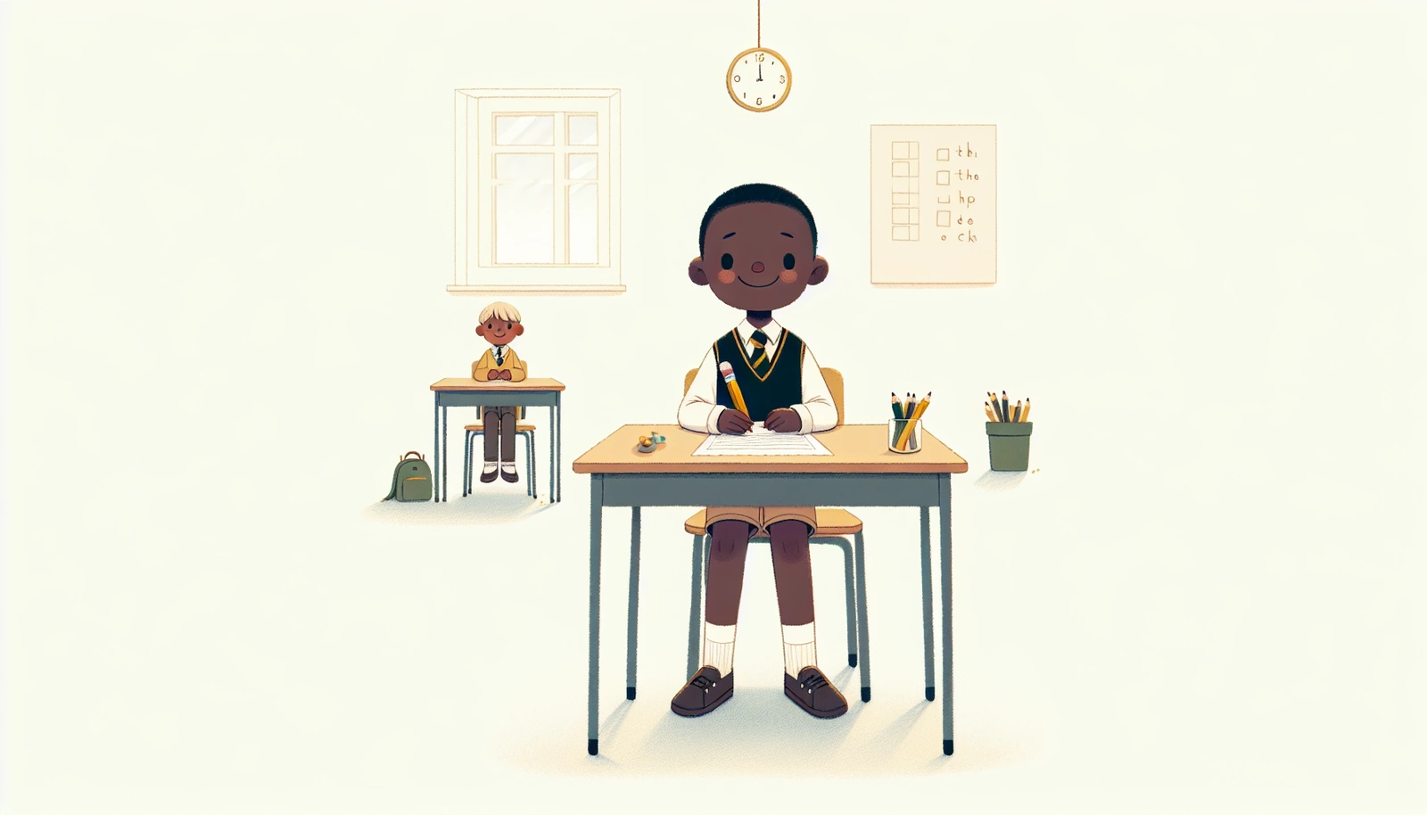 Calma y Confianza en el Examen - Social Story PDF