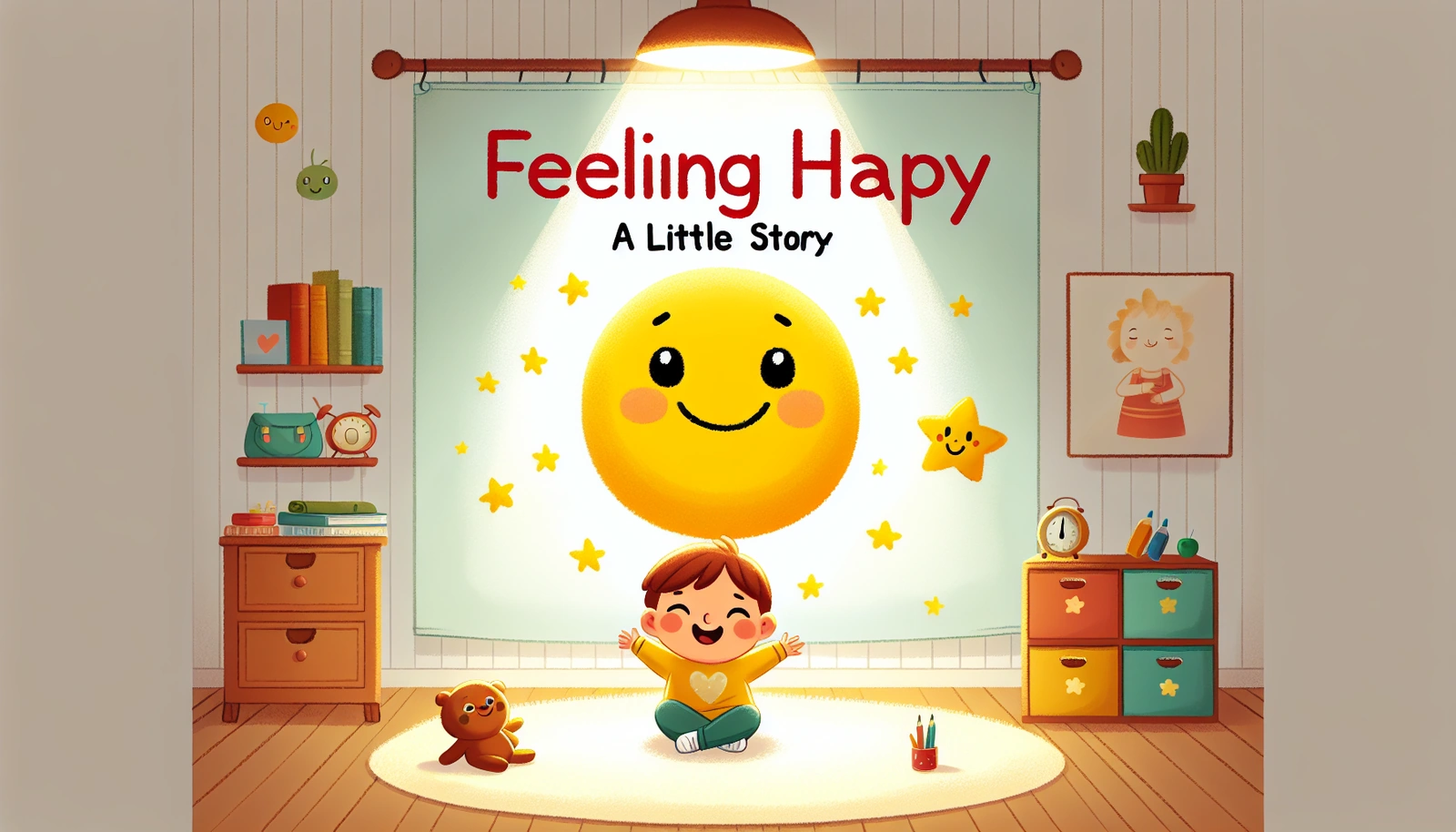 Feeling Happy: A Little Story - Printable Social Story