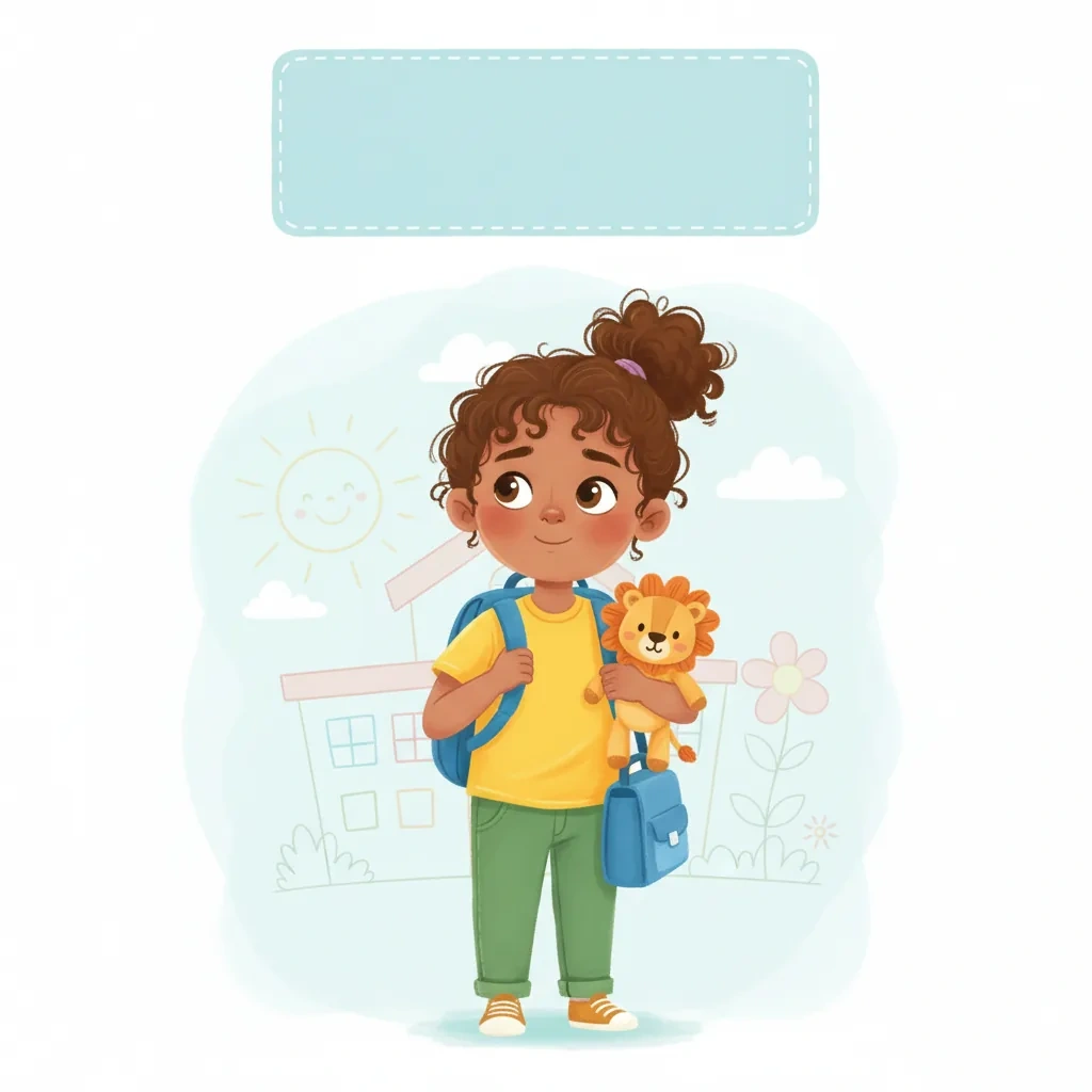 Brave First Day at Preschool Social Story