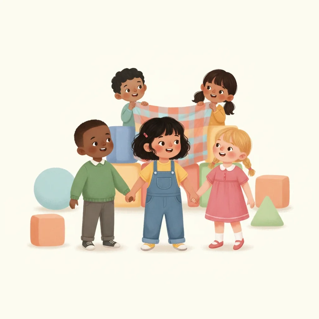 Embracing New Friends at Preschool - Printable Social Story