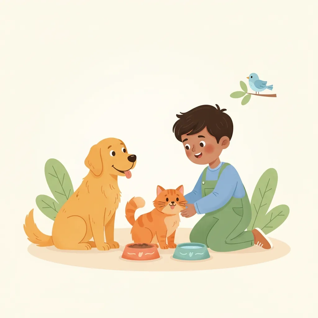 Caring for Our Animal Friends Every Day - Social Story