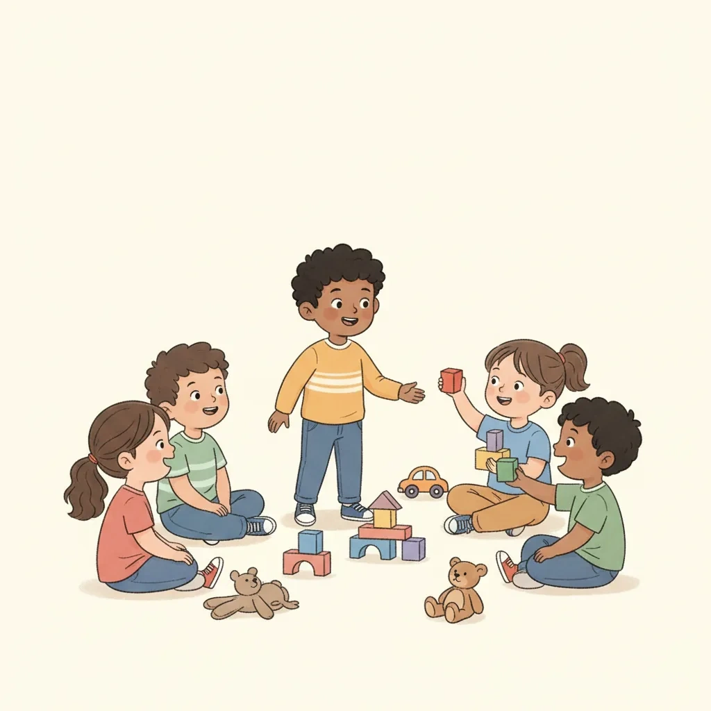 Let's Play Together! Social Story PDF