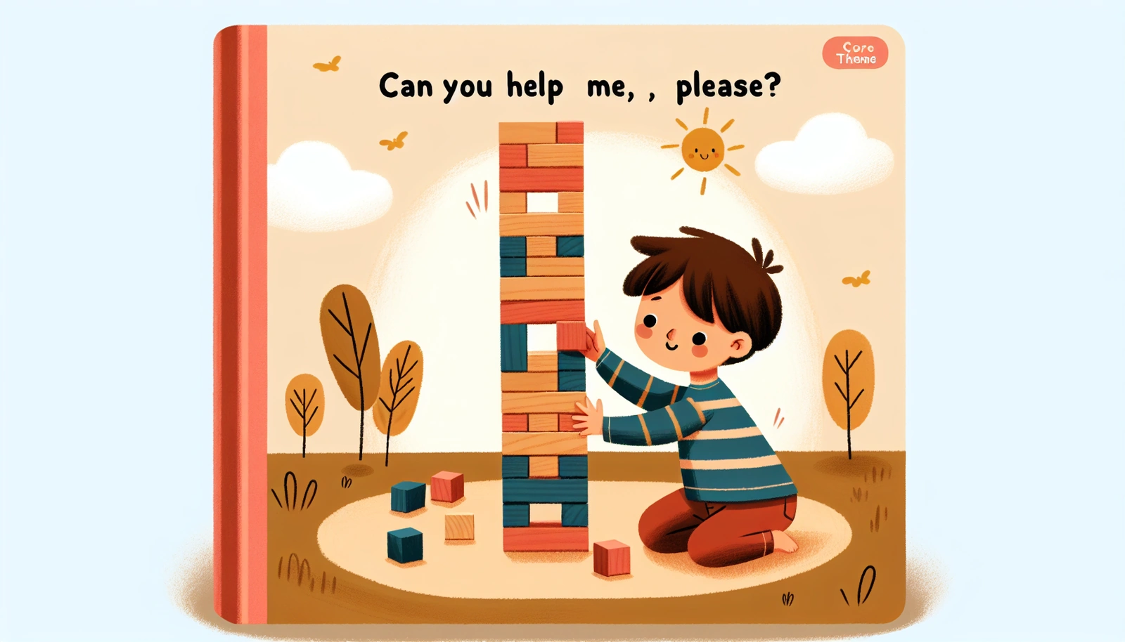 Can You Help Me, Please? - A Printable Social Story