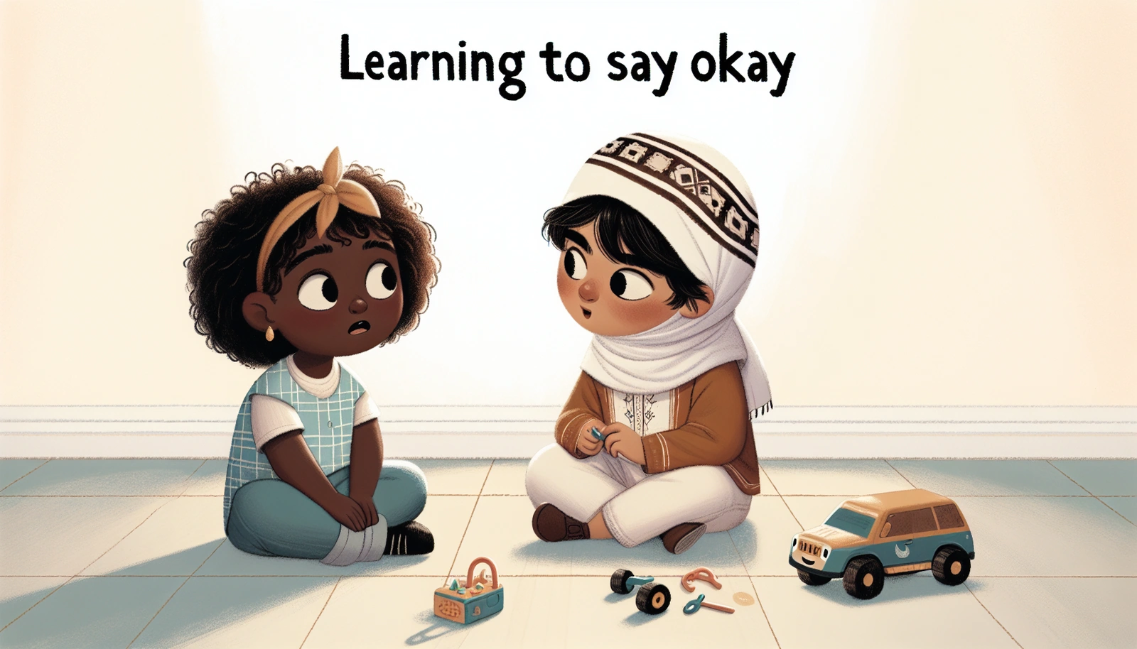 Learning to Say Okay: A Printable Social Story