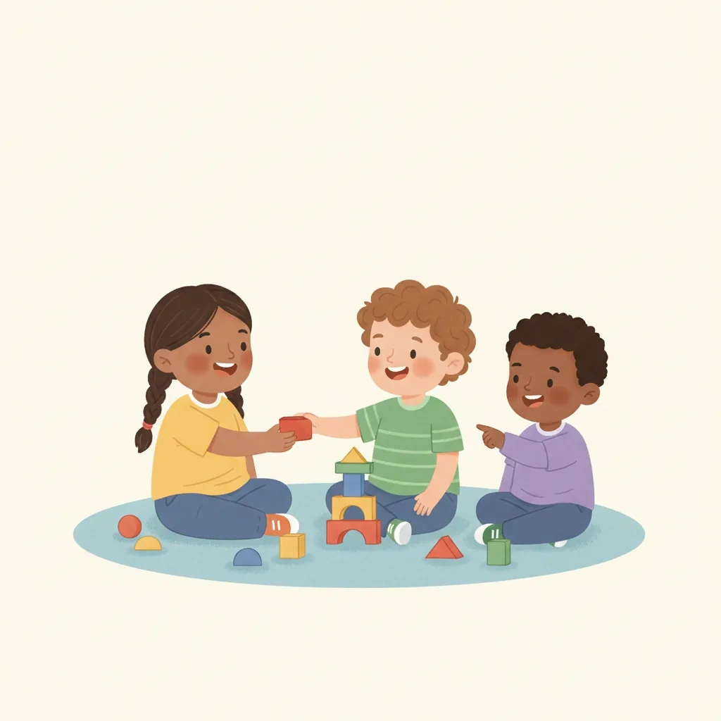 Sharing Toys with Friends - Printable Social Story