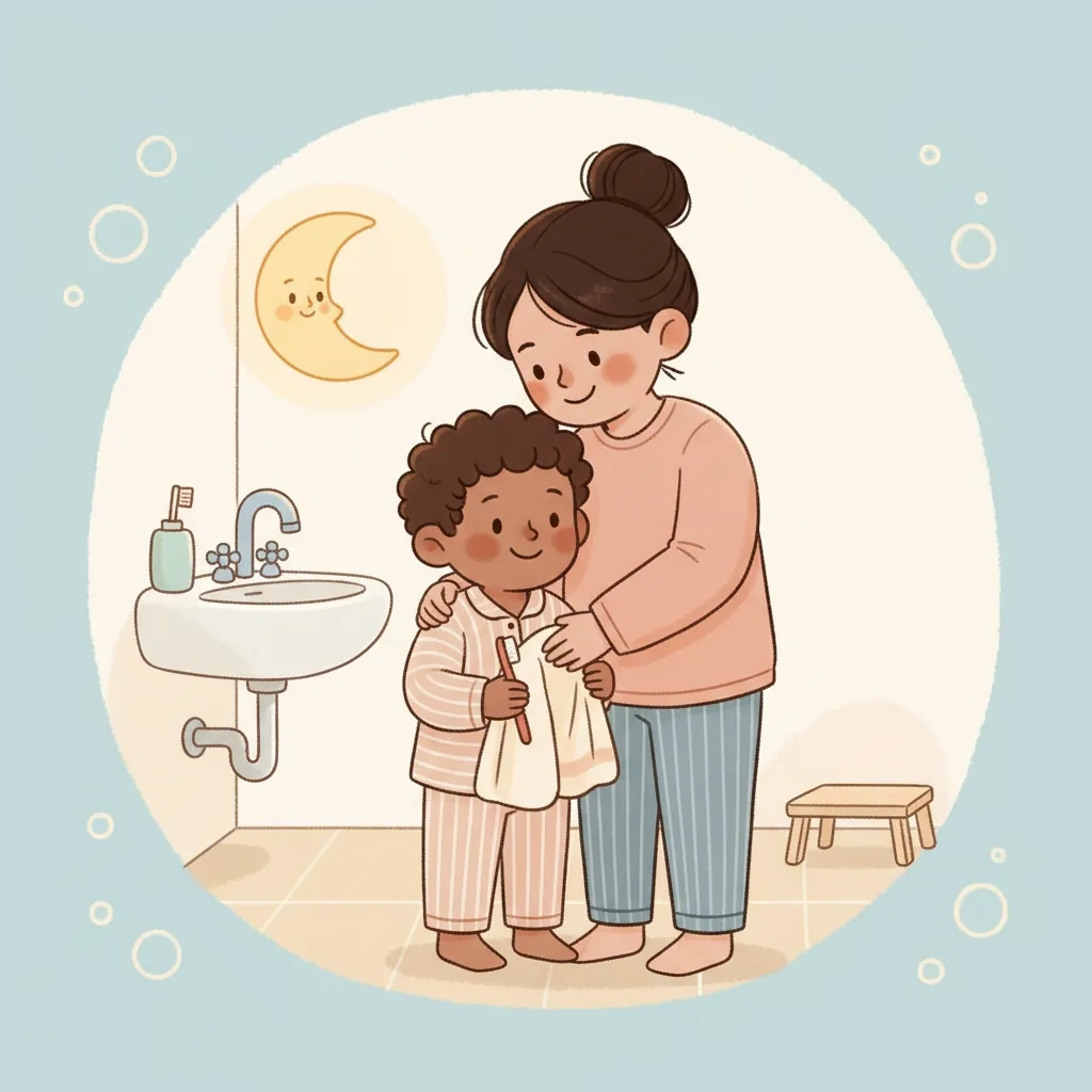 Cozy Bedtime Routine Tonight - Printable Social Story