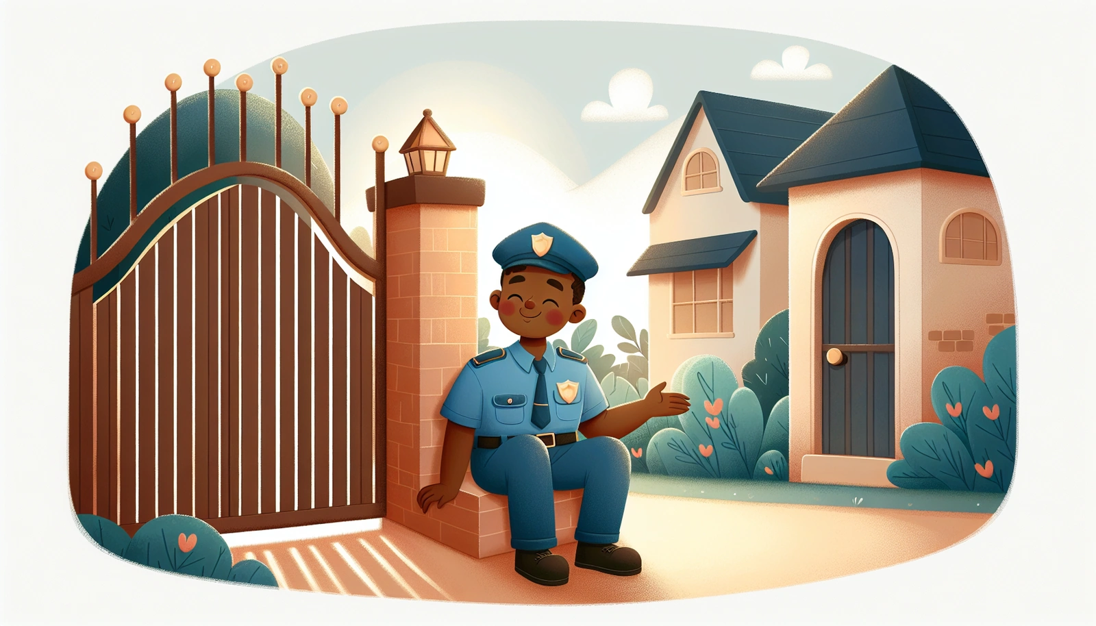 Meet the Friendly Watchman at the Gate - Social Story