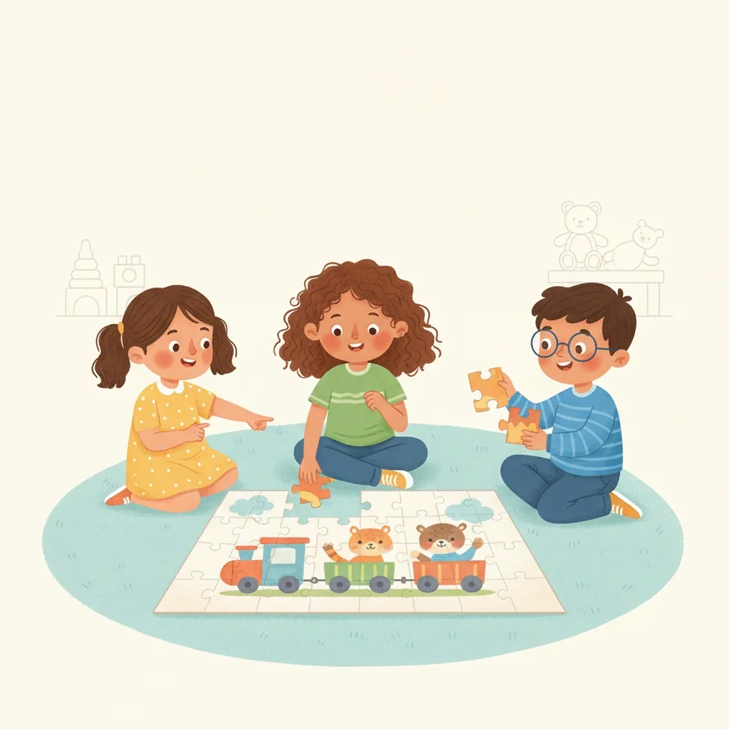 Teamwork Makes Tasks Easier - Printable Social Story